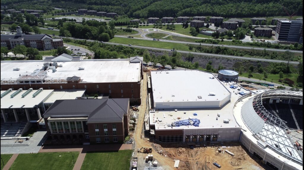 VIDEO & PHOTO: Liberty Arena | A Sea of Red