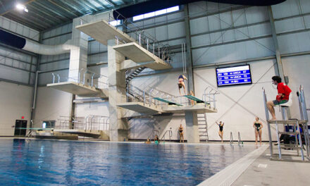 Diving platform collapses at Liberty’s natatorium