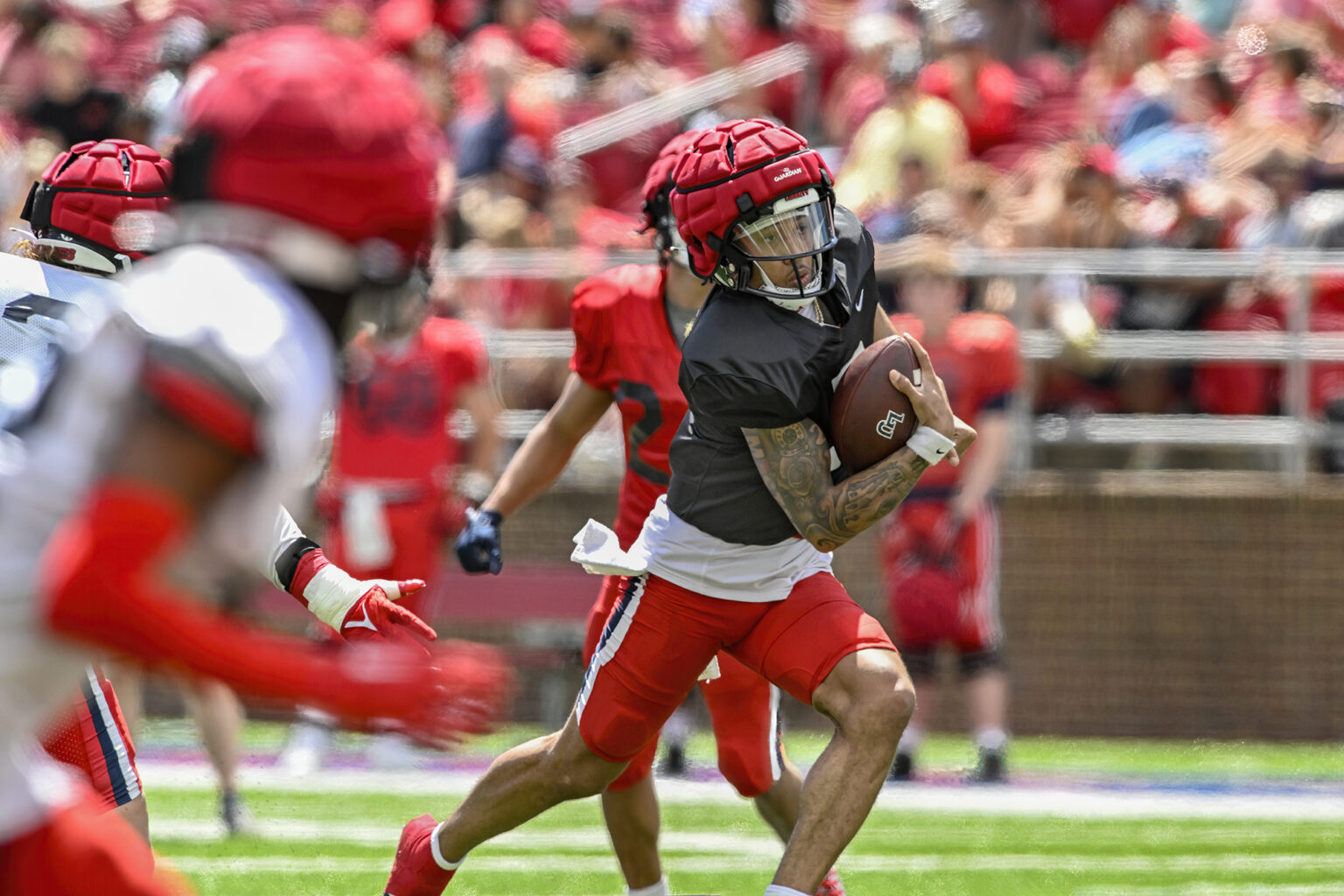 Photo Gallery Liberty Spring Game 2023 A Sea of Red