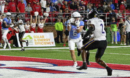 Liberty overcomes weather, 17-point deficit to defeat East Carolina, 35-24